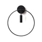 Frendorf | 1 Licht Wandlamp Verlichting Nordic Ring Metaal Sconces Lichteenheid in Zwart/Goud voor Slaapkamer, 11"/14" Breed