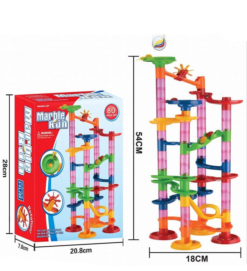 Frendorf | Baustein Murmelbahn Säulen Spielset