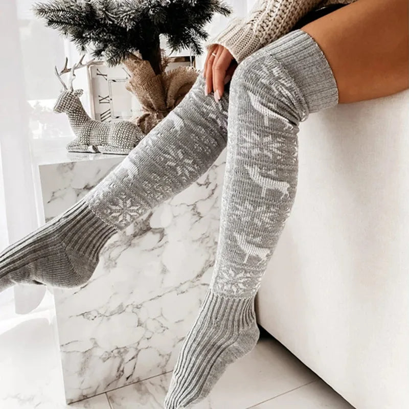 Frendorf | Weihnachtsmuster Socken | Warm & Stilvoll | Perfekt für Wintertage