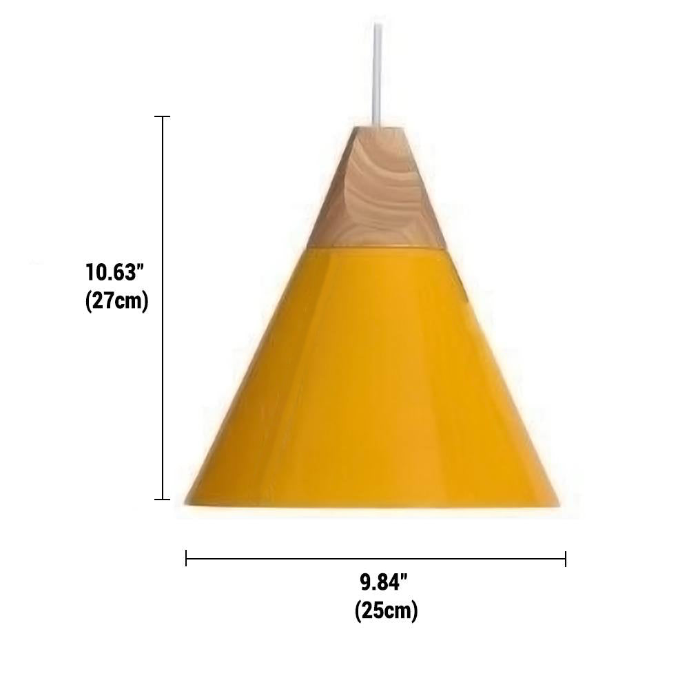 Minimalistische Holz Pendelleuchte | NordicLight
