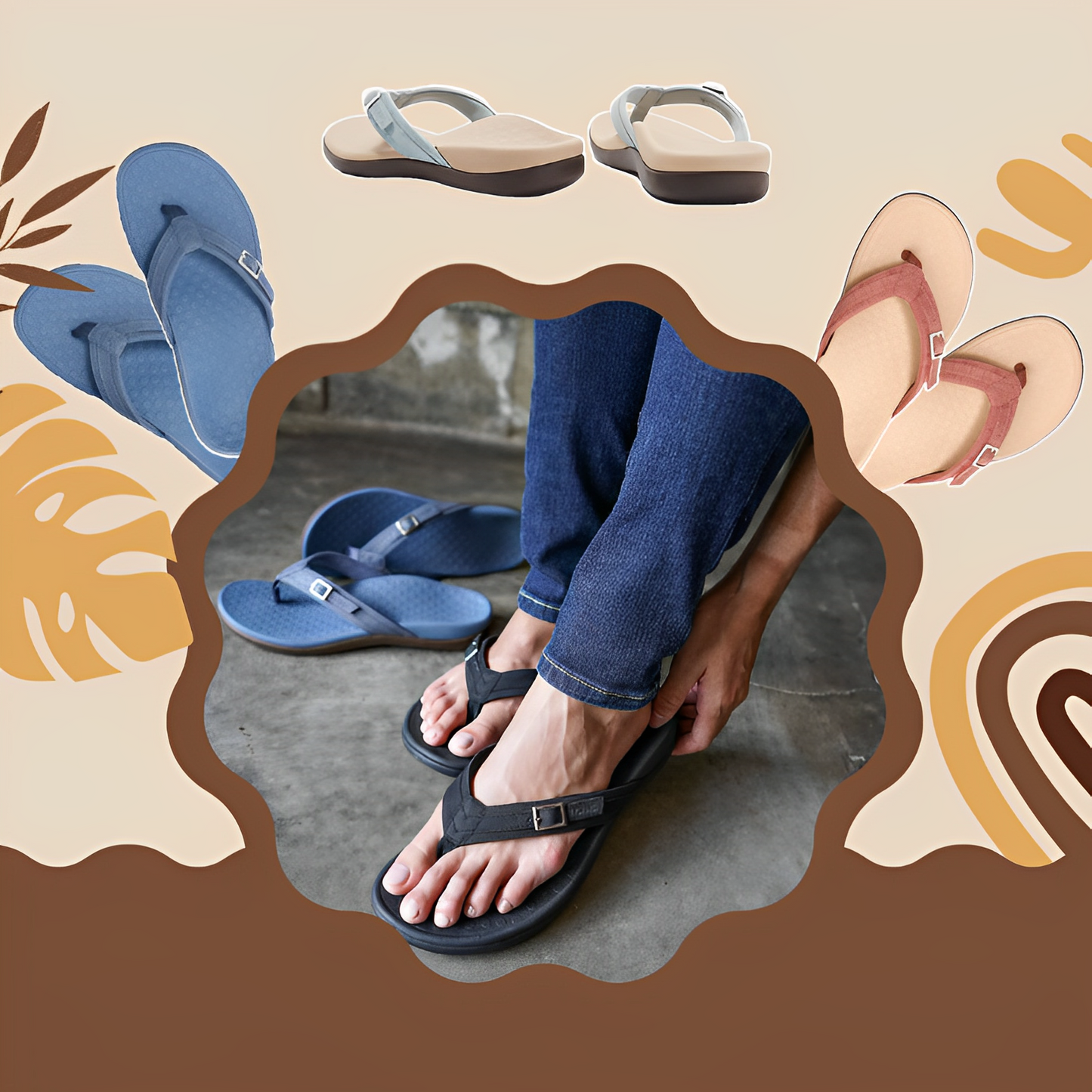 Frendorf | Orthopädische Sommer-Sandalen