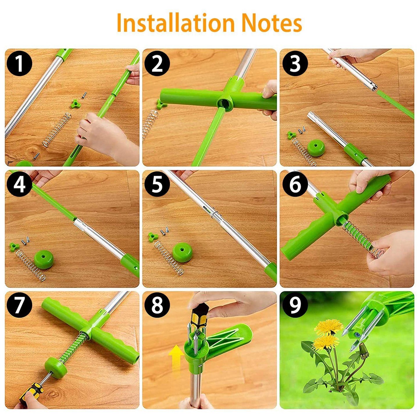 Frendorf | 38.98" Unkrautzieher Twister Stehende Wurzelentfernung