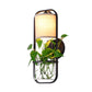 Frendorf | Metalen Zwart/Wit Wandlamp Zilinder 1 Hoofd LED Industriële Wandverlichting Armatuur voor Slaapkamer