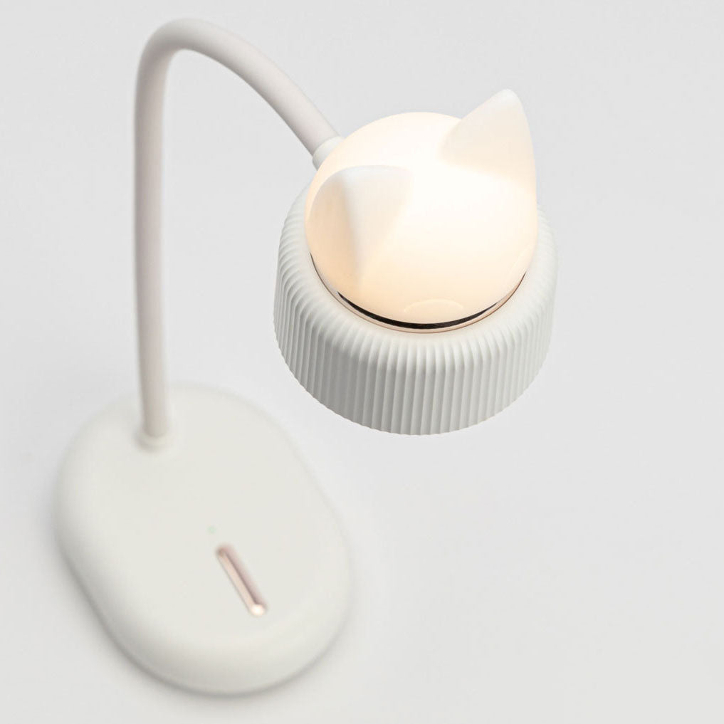 Moderne kreative Katzenohren Augen Schutz Clip LED Tischlampe