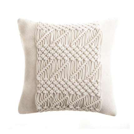 Macrame Boho Kissenbezug