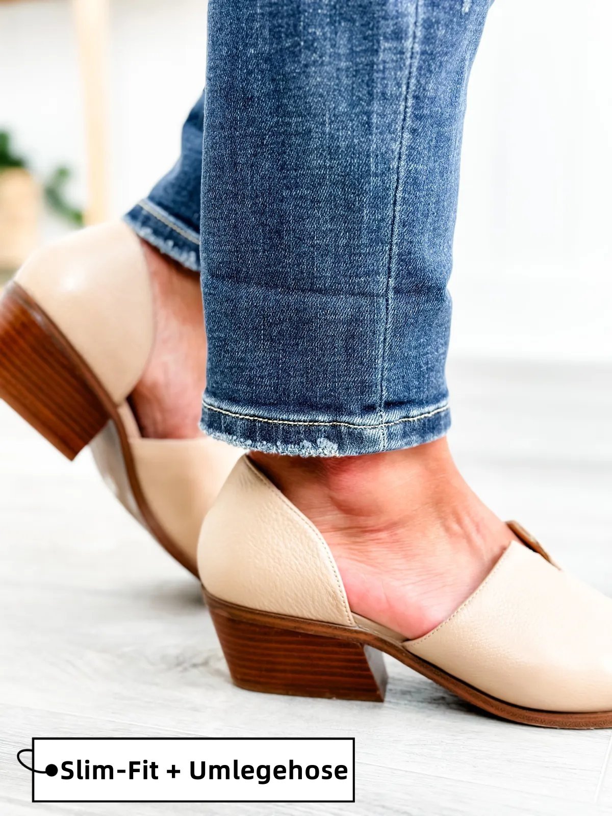Frendorf | Zerrissene Jeans mit Distressed-Effekt und Bauchkontrolle