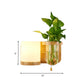 Frendorf | 1 Leuchtmittel Wandmontierte Licht Industriell Zylindrisch Opalglas LED Wandleuchte Sconces aus Holz, Links/Rechts