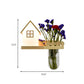 Frendorf | Wood House Wandleuchte Industrial Creme Glas 1-Licht Restaurant LED Wandleuchten, Links/Rechts