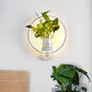 Frendorf | Ronde/Ovale Slaapkamer Wandverlichting Industriële Metaal 1 Lamp Zwart/Wit LED Wandlamp Wandlamp in Warm/Wit/3 Kleur Licht