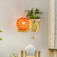 Frendorf | Minimalisme Sphere Wandlamp Sconces 1 Gloeilamp Houten LED Wandgemonteerde Verlichting in Wit/Roze/Geel, Links/Rechts