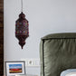 Bohemian Zylinder Deckenpendelleuchte 1 Glühbirne Metall Hängeleuchte in Kupfer für Schlafzimmer, 6"/6.5"/7" Breite