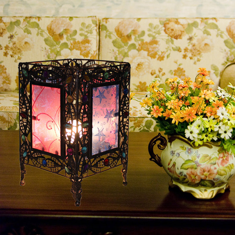 Frendorf | Metalluxe – Art Deco Stehlampe mit rustikalem Metalldesign