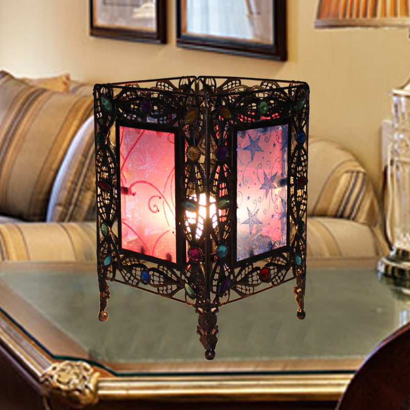 Frendorf | Metalluxe – Art Deco Stehlampe mit rustikalem Metalldesign