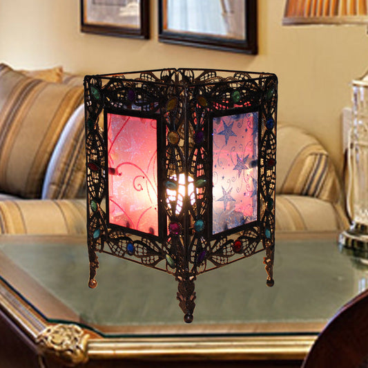 Frendorf | Metalluxe – Art Deco Stehlampe mit rustikalem Metalldesign