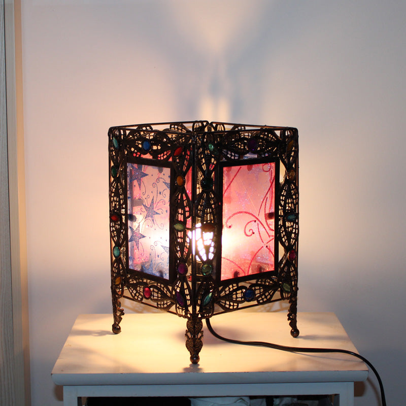 Frendorf | Metalluxe – Art Deco Stehlampe mit rustikalem Metalldesign