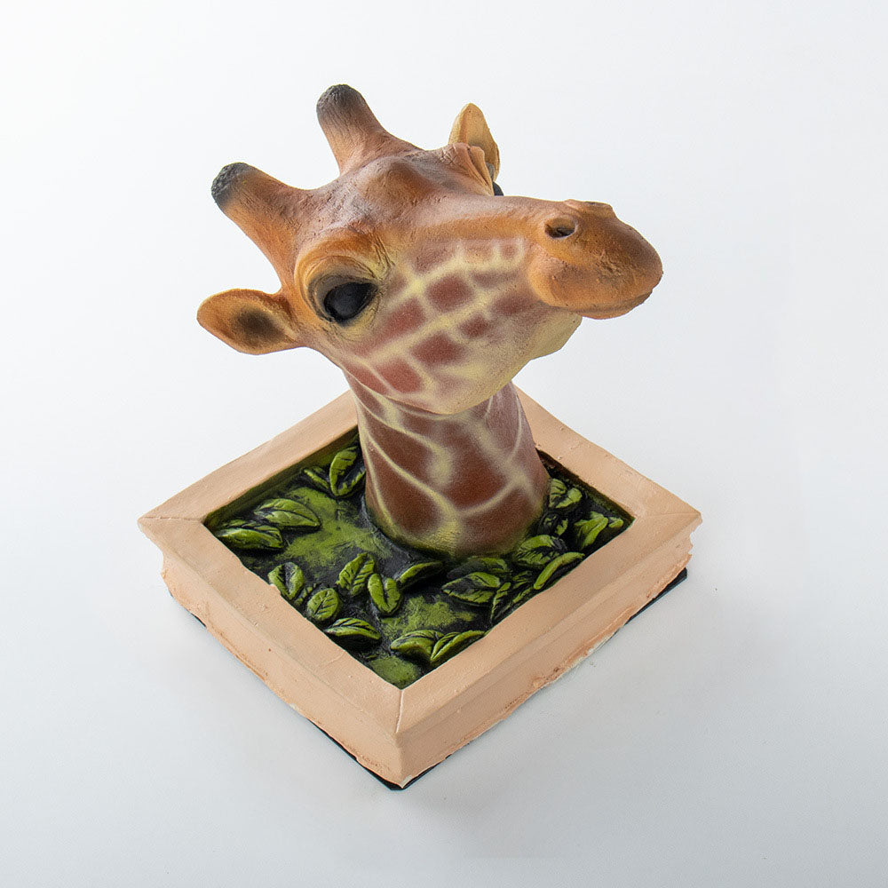 3D-Fotorahmen Giraffe Kreative Wandanhänger Simulations-Tierhandwerk Wohnzimmerdekoration
