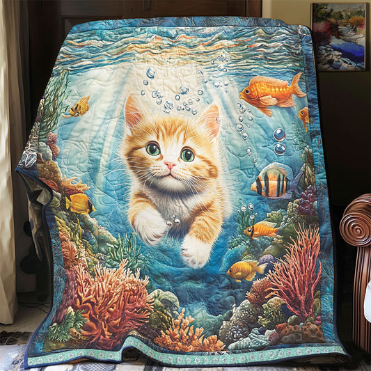 Katze Schwimmdecke