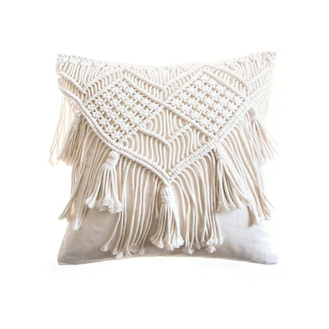 Macrame Boho Kissenbezug
