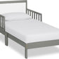 Frendorf | 648-WHT Brookside Kleinkindbett, 53L X 29B X 28H, Blush Pink/Weiß