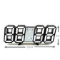 3D LED Digitaluhr Leuchtende Modische Wanduhr Multifunktionale Kreative USB-Stecker Elektronische Uhr Wohnkultur