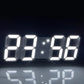 3D LED Digitaluhr Leuchtende Modische Wanduhr Multifunktionale Kreative USB-Stecker Elektronische Uhr Wohnkultur