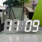 3D LED Digitaluhr Leuchtende Modische Wanduhr Multifunktionale Kreative USB-Stecker Elektronische Uhr Wohnkultur