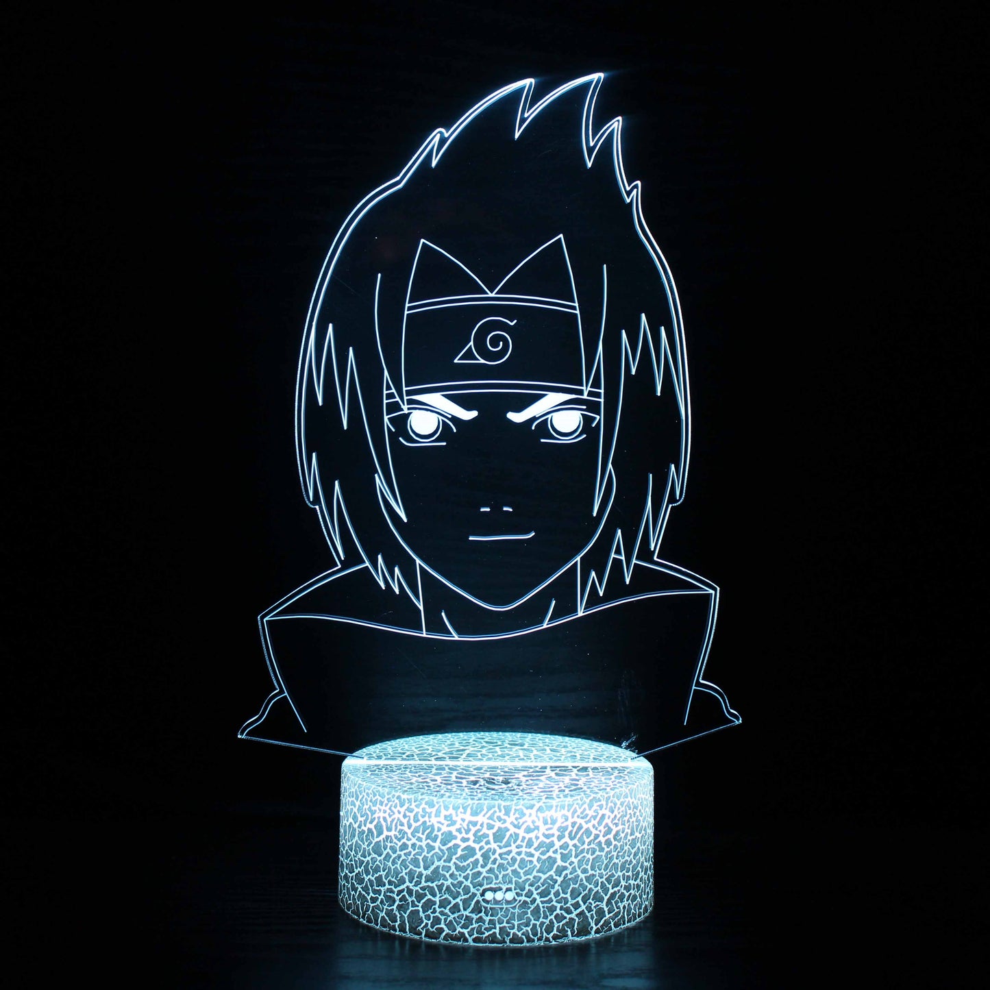 Little Sasuke Naruto Charakter 3D Optische Illusionslampe