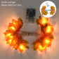 3M 20LED Ahornblatt Lichterkette Falsche Herbstblätter LED Feen-Girlande für Weihnachten Erntedankfest Halloween Party Wohnkultur