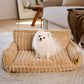 Bettbezug - Groß Waschbar Flauschig Orthopädisch Weiches Hundekissen Hundesofa Bett