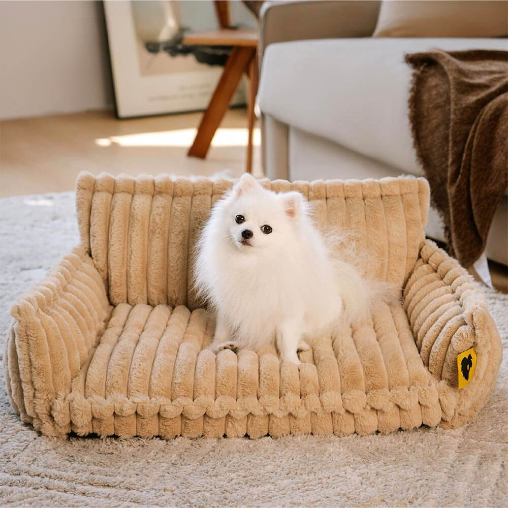 Bettbezug - Groß Waschbar Flauschig Orthopädisch Weiches Hundekissen Hundesofa Bett