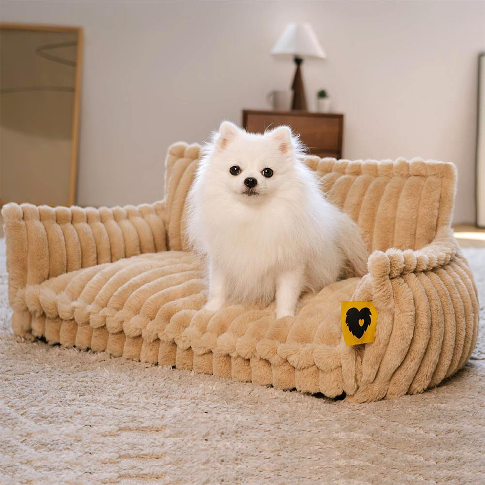 Bettbezug - Groß Waschbar Flauschig Orthopädisch Weiches Hundekissen Hundesofa Bett