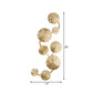 Frendorf | 19,5"/23,5"/28" Breite 5/6/8-Licht Lotusblatt Wandleuchte Art Deco Gold Finish Edelstahl Flush Wandleuchte