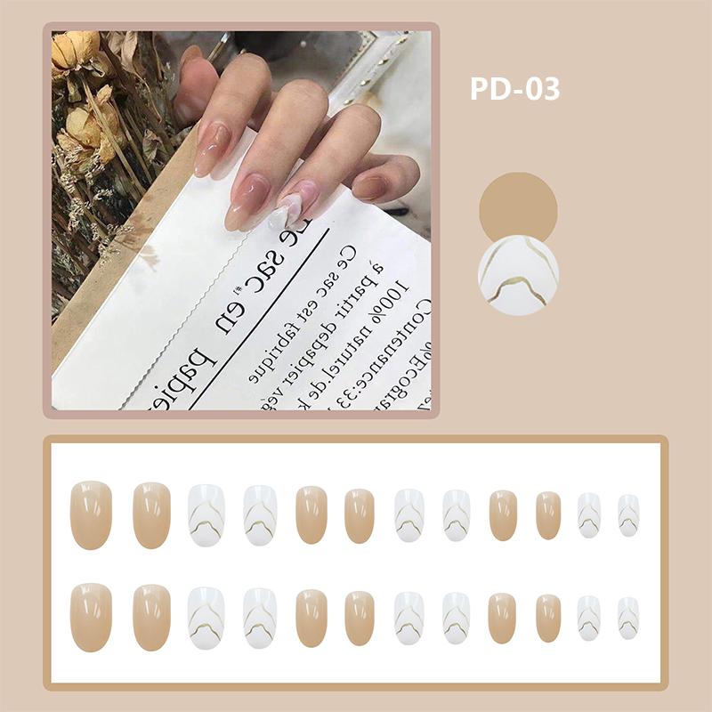 Frendorf | Vollabdeckende Fake Nail Tips (24 Stück)