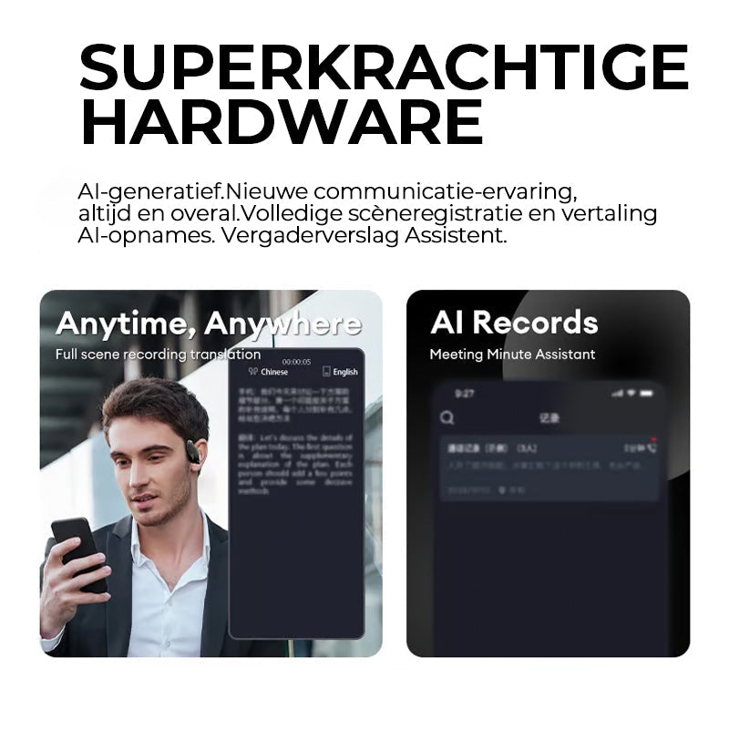 Frendorf |  TransMate - Bluetooth-Kopfhörer für kabellose Übersetzung