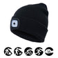 Frendorf | Engeliebe Abziehbar LED Stirnlampe Beanie Mütze