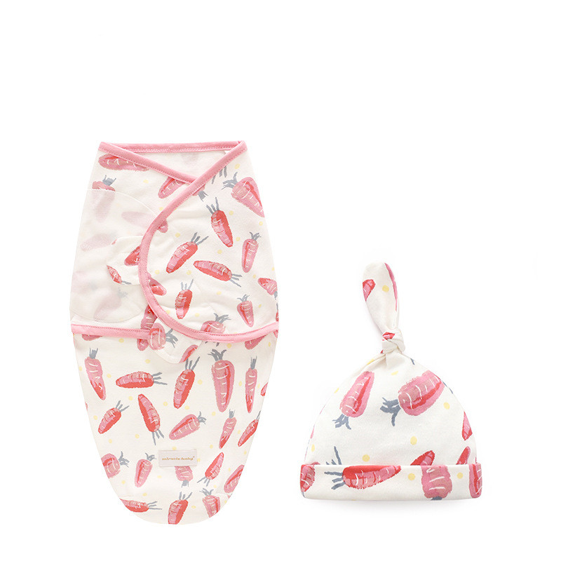 Frendorf | Baby Pucksack mit Mütze – Weicher Schlafsack für Neugeborene