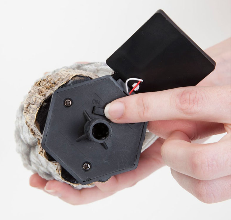 Frendorf | Solar Gartenleuchte Eule – LED Außenleuchte für Garten, Terrasse und Balkon, wetterfest