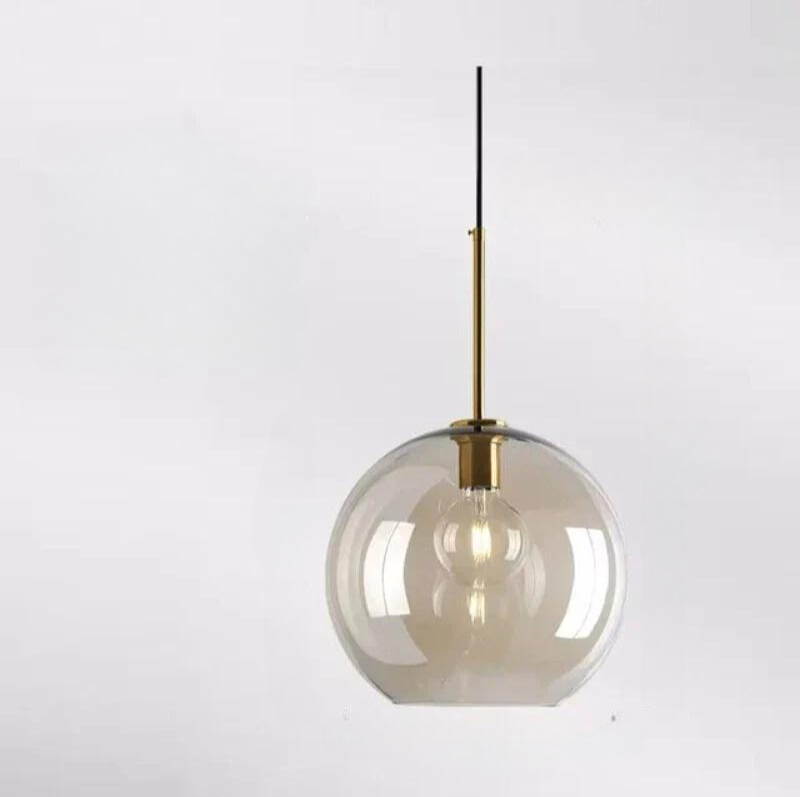 NordicGlas - Moderne Skandinavische Glas Hängeleuchte für Esszimmer und Wohnzimmer
