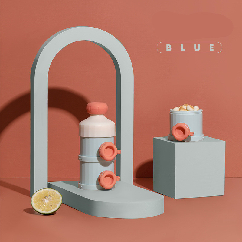 Frendorf | Babypulver-Spender – Tragbarer Milchpulverbehälter & Snackbox für unterwegs