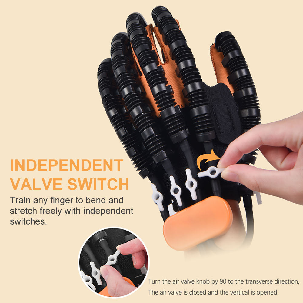 Frendorf | HandyFit - Automatische Handtrainer Handschuhe für mühelose Übungen | Tragbare, hervorragende Lösung für die häusliche Rehabilitation