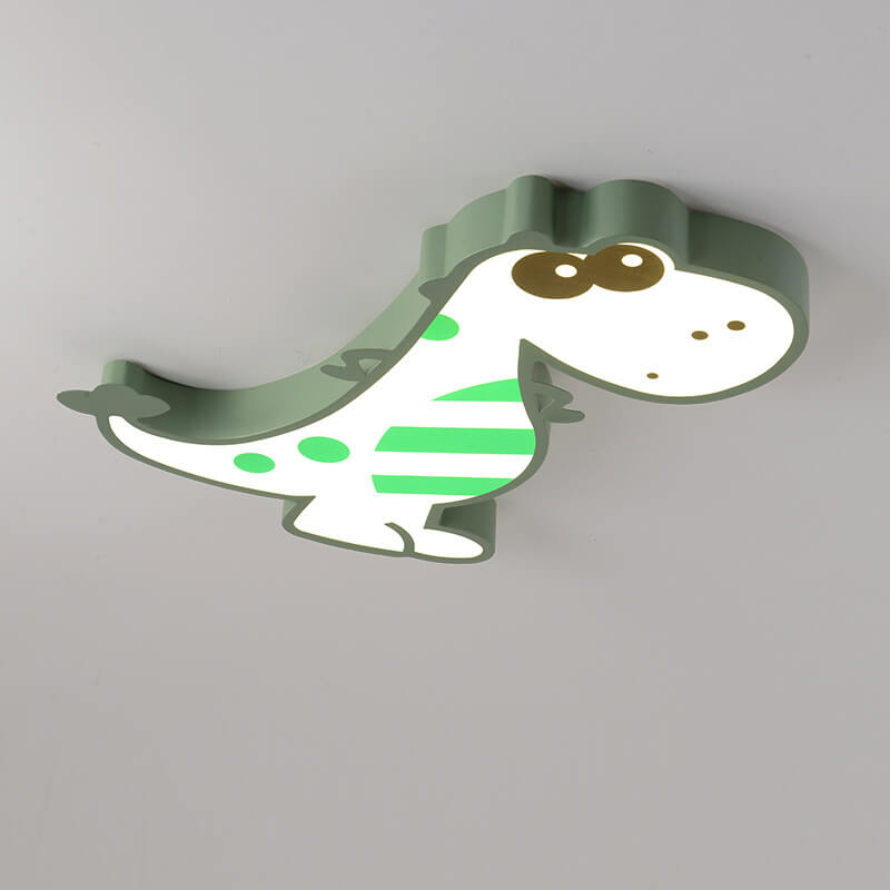 Frendorf | DinoBright LED Deckenleuchte | Kreatives Dinosaurier-Design | Kinderzimmerlampe | Warm- & Weißlicht | Dimmbar