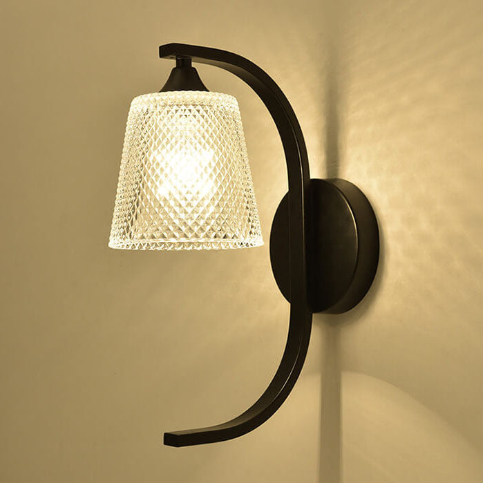 Frendorf | Avioria Wandlampe mit Glasschirm & Deko-Vogel | Modernes Design | Stimmungsvolles Licht für Zuhause