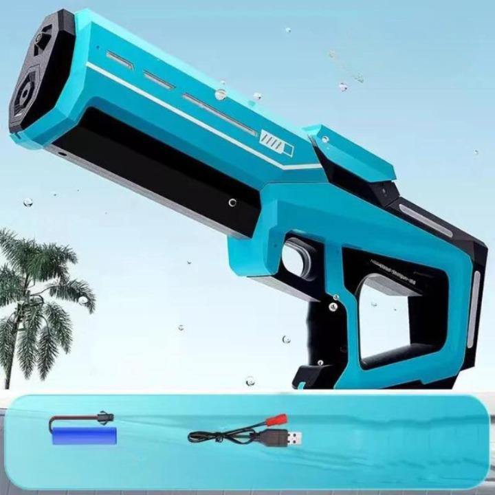 Frendorf | Automatische Wasserpistole mit 1L Tank & 10 m Reichweite – Sommerspaß pur
