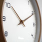 Skandinavische Einfachheit Wanduhr | Minimalistische Eleganz für jeden Raum - DuraClock