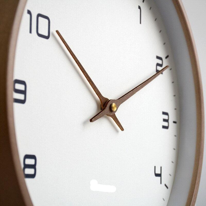 Skandinavische Einfachheit Wanduhr | Minimalistische Eleganz für jeden Raum - DuraClock