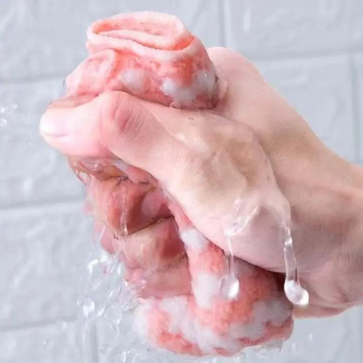 Frendorf | 3+2  | Mikrofaser Reinigungstuch – Super saugfähig & wiederverwendbar