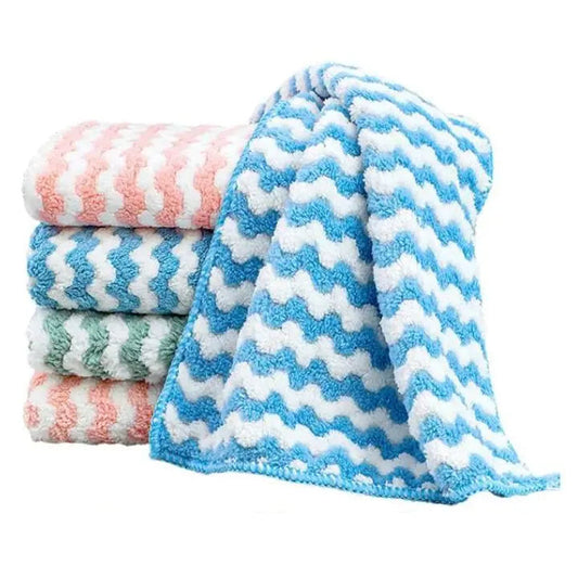 Frendorf | 3+2  | Mikrofaser Reinigungstuch – Super saugfähig & wiederverwendbar