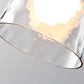 Frendorf | LumaCrystal Nordic Pendelleuchte | Klar geriffeltes Glas | 1-Licht | Skandinavisches Design | Deko für Zuhause