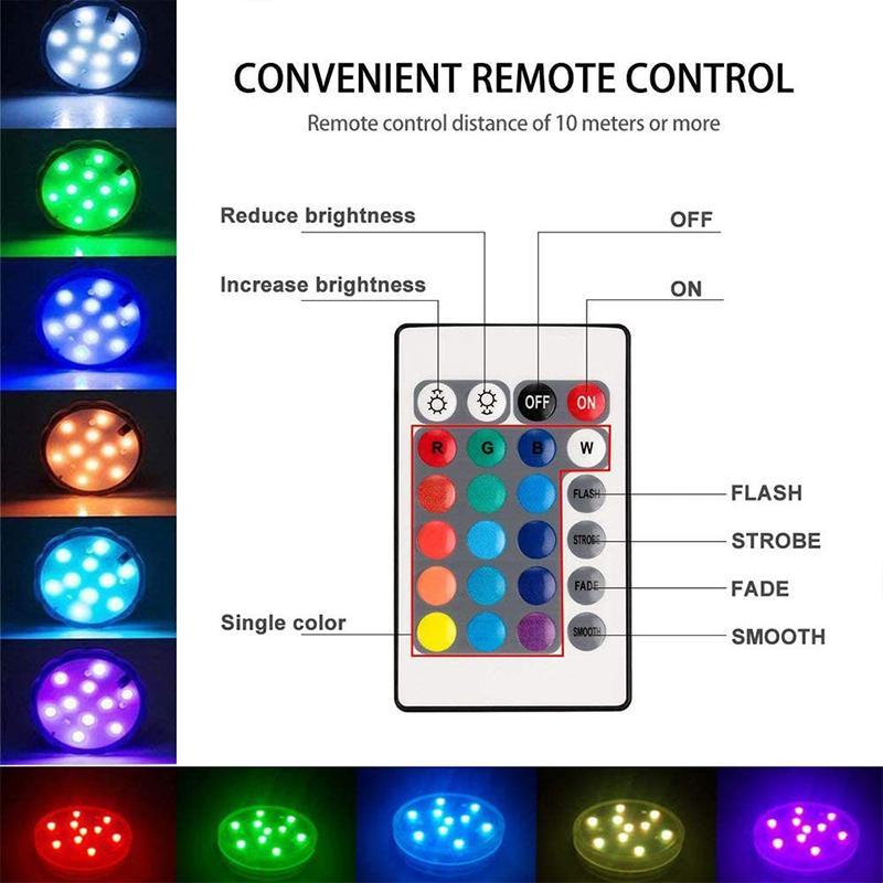 Fernbedienung wasserdichte Magnet-Saug-LED-Lampe