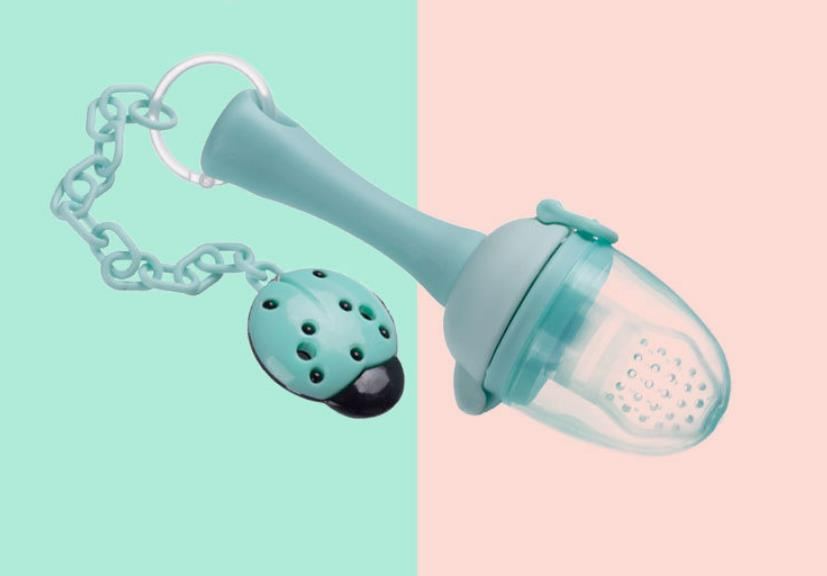 Frendorf | Baby Fruchtsauger und Feeder – Silikon Beißring und Fütterhilfe